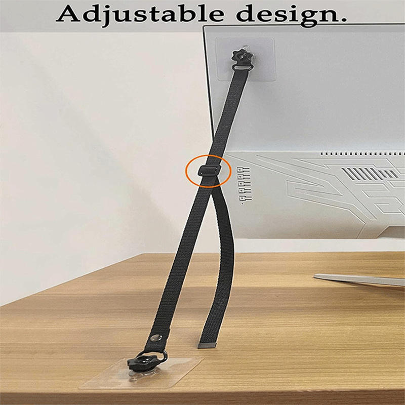 Wall Anchor Plastic - Paquete de 2 correas de seguridad