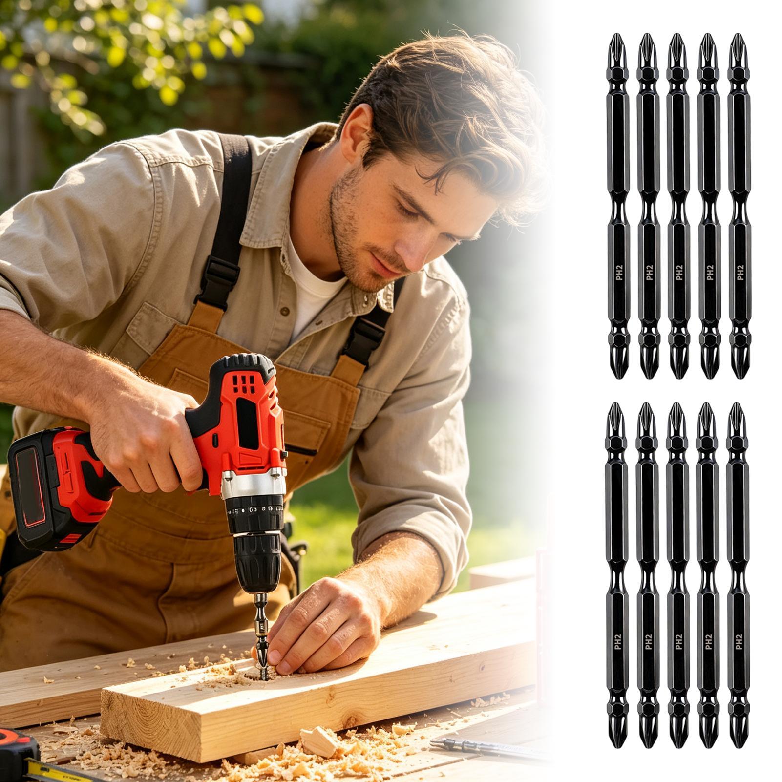 Screwdriver Set Precision - Brocas magnéticas de doble punta, juego
