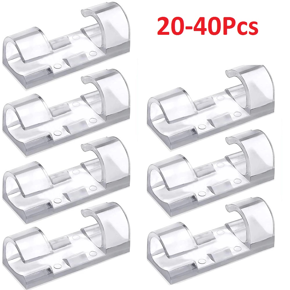 Wall Anchor Plastic - Clips organizadores de cables, gestión de