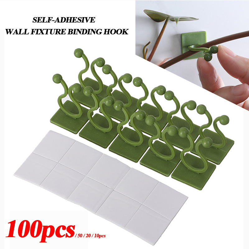 Wall Anchor Plastic - 100 Uds. Clips de fijación para