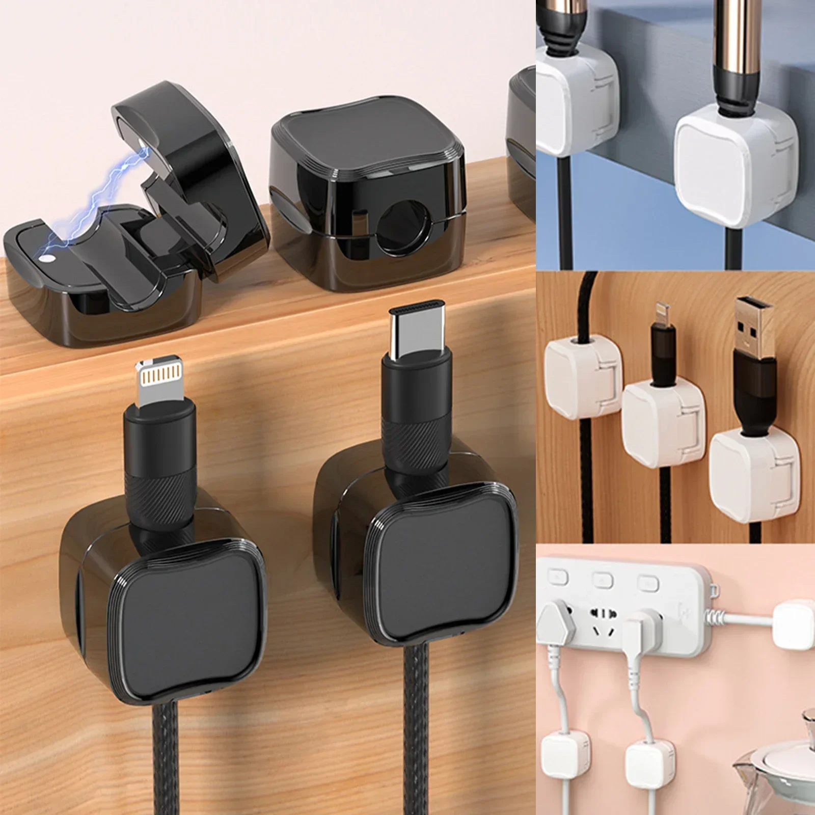 Clips organizadores de cables  - Wall Anchor Plastic reseña y precio