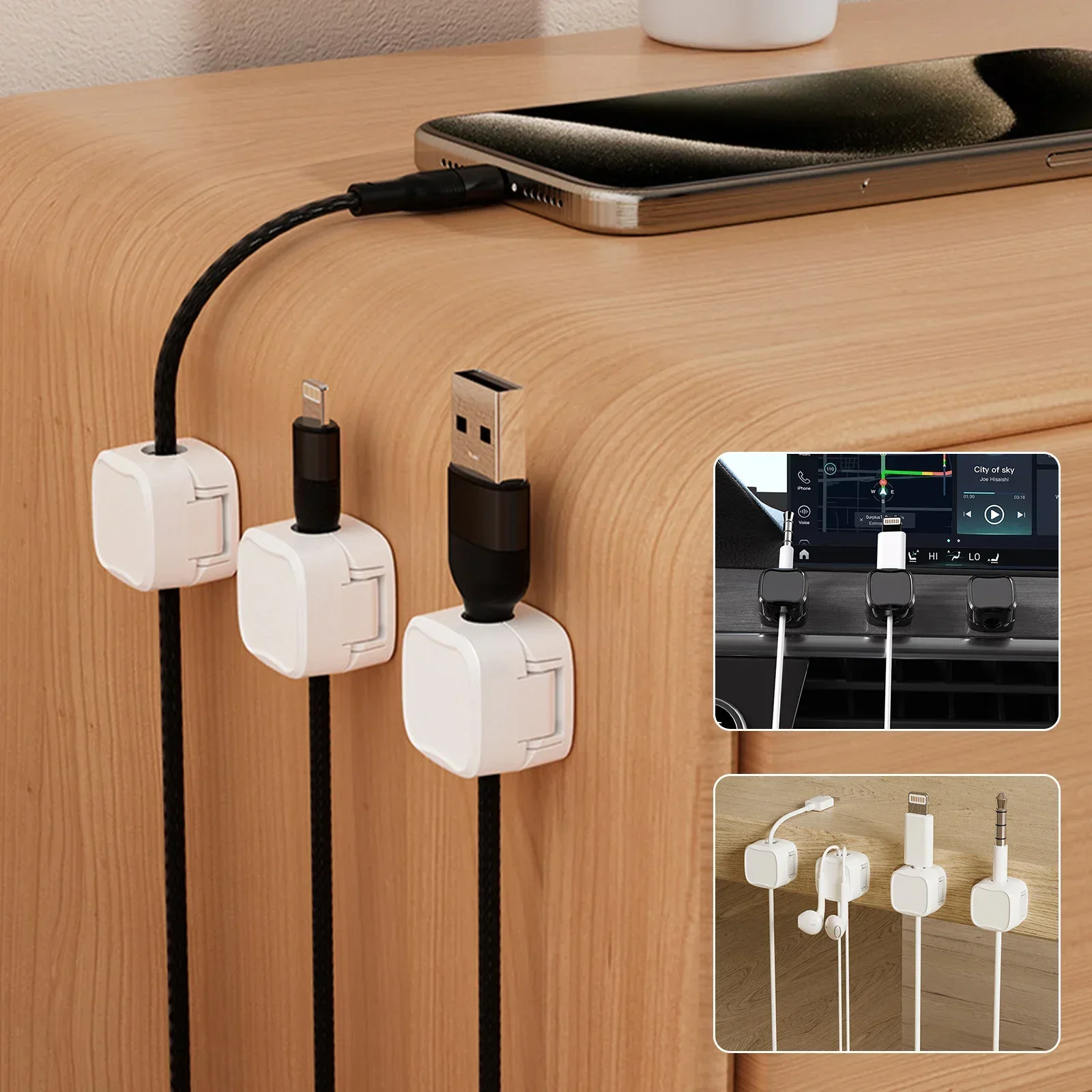 Clips organizadores de cables  - Wall Anchor Plastic reseña y precio