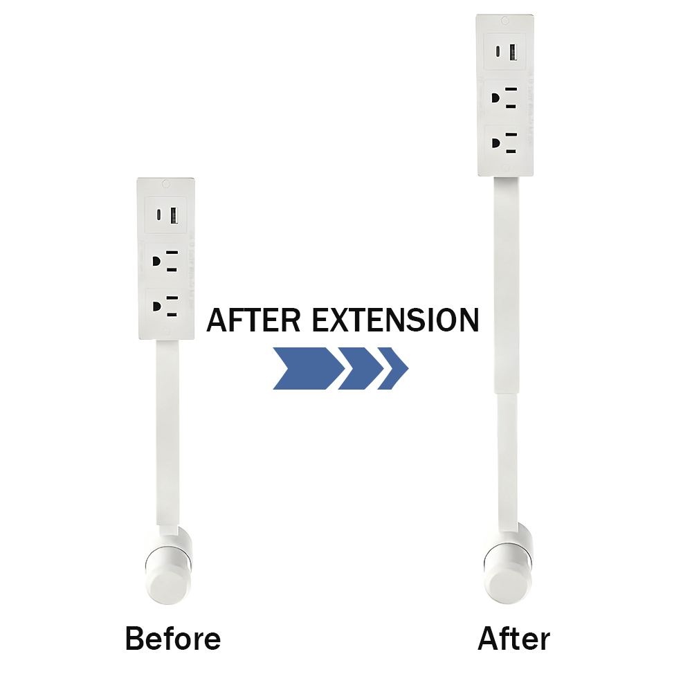 Extensor de Enchufes Eléctrico - Wall Anchor Plastic reseña y precio