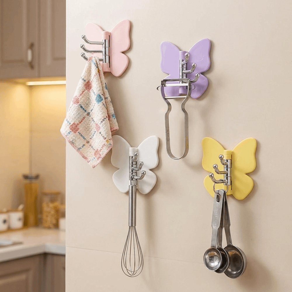 4 Ganchos de Pared Giratorios  - Wall Anchor Plastic reseña y precio