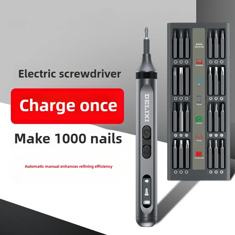 Destornillador eléctrico peque - Screwdriver Set Precision reseña y precio