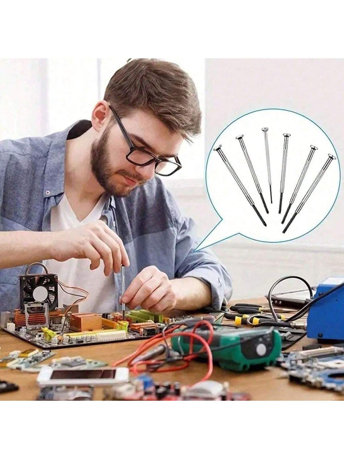 Juego de destornilladores de 6 - Screwdriver Set Precision reseña y precio