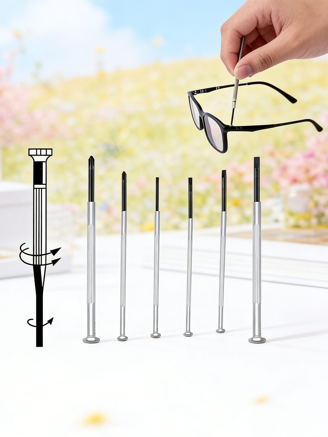 Juego de destornilladores de 6 - Screwdriver Set Precision reseña y precio