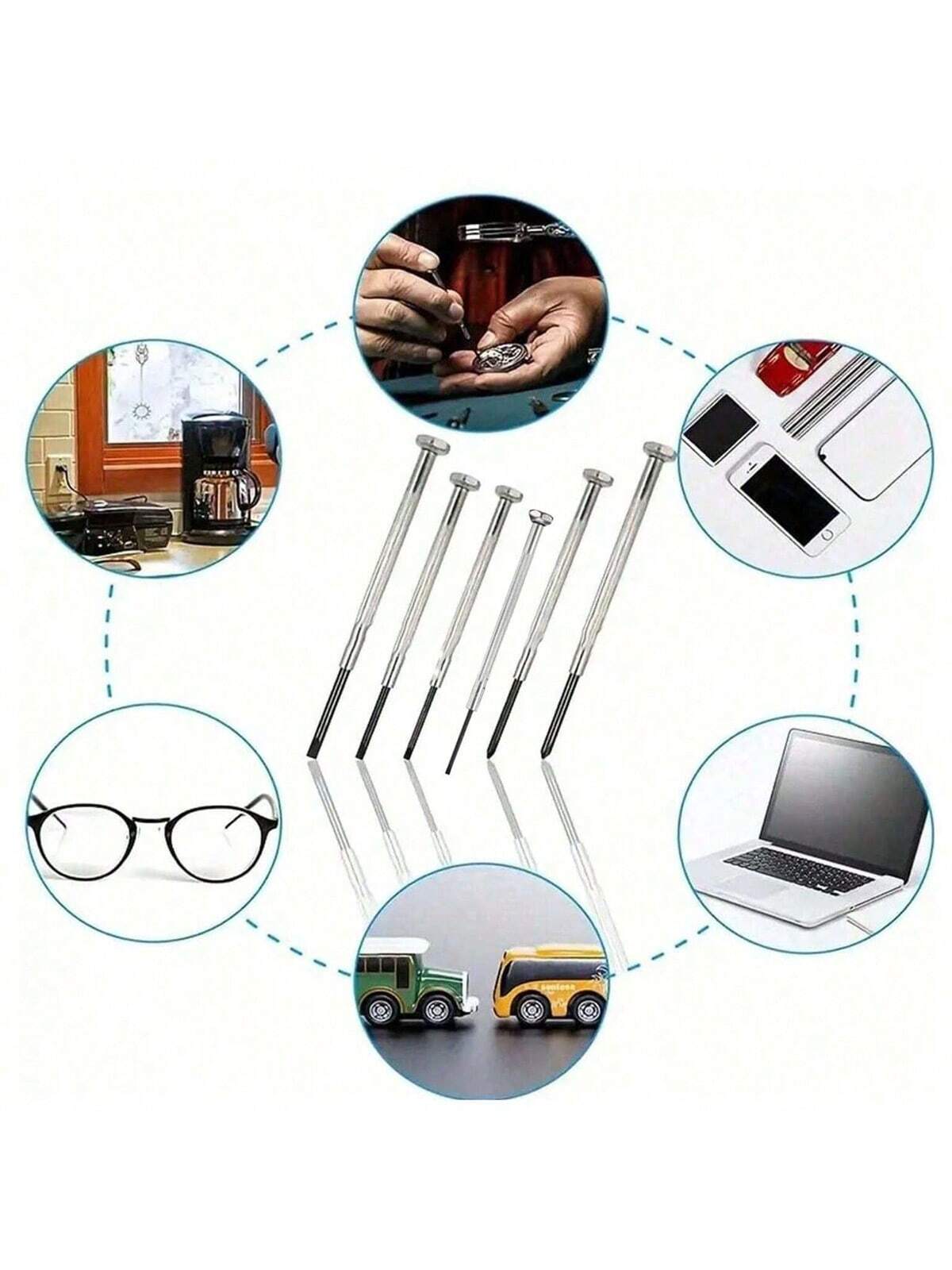 Juego de destornilladores de 6 - Screwdriver Set Precision reseña y precio